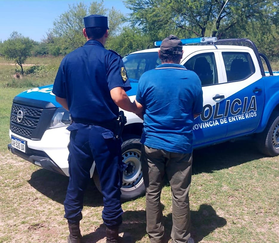 Fue detenido un hombre con orden judicial vigente por delitos sexuales